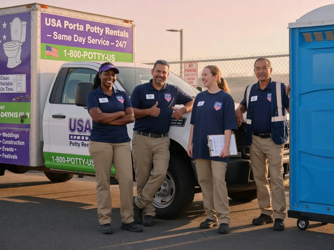 Porta Potty Rental company in Amory, MS